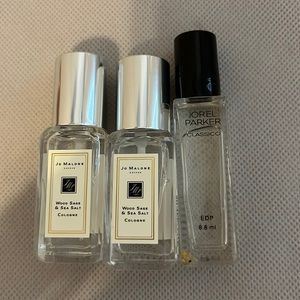 Sample size perfumes